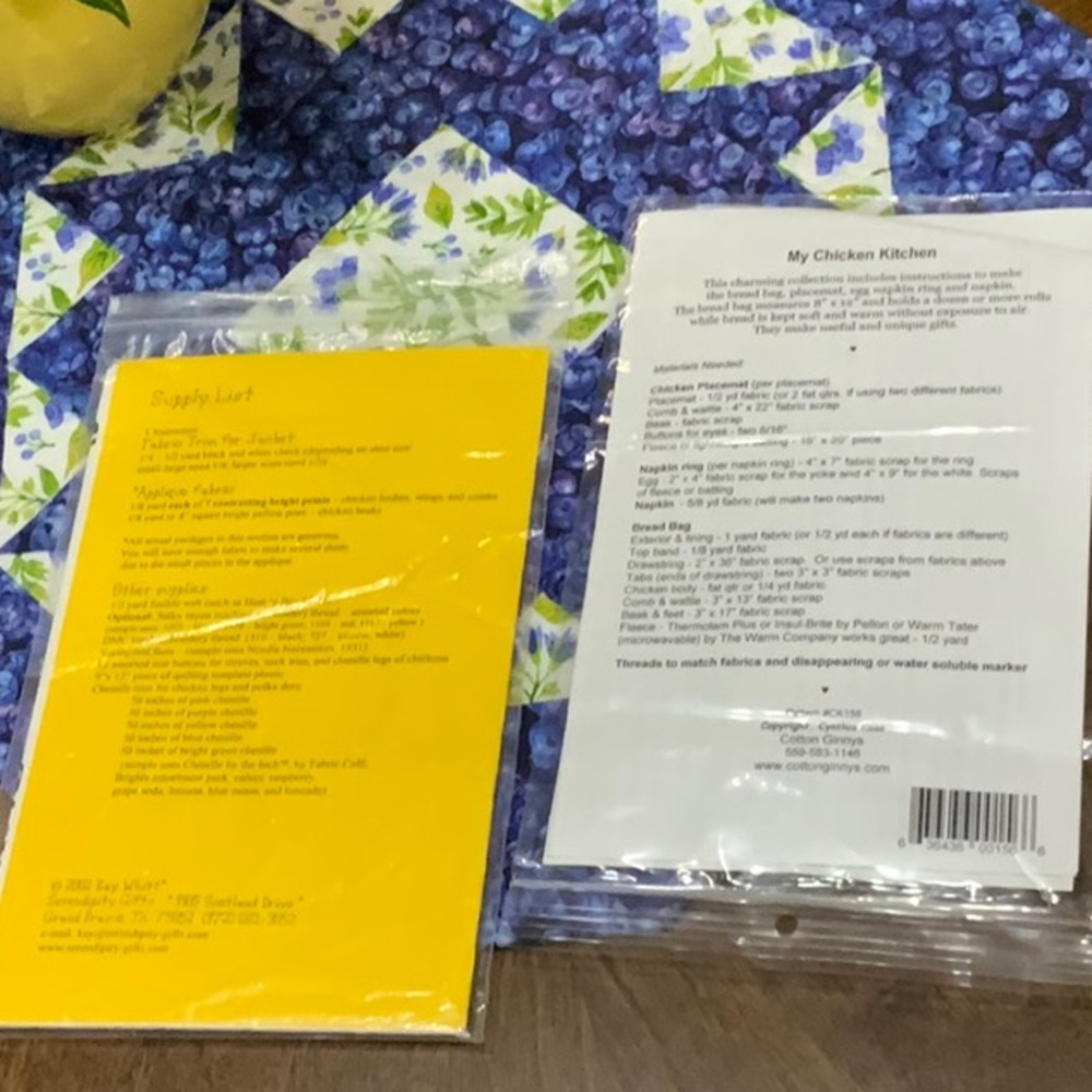 ❣️ Two Patterns excellent condition - Picture 2 of 2